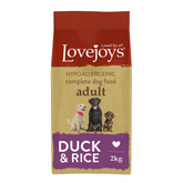 Lovejoys Duck Hypoallergenic Dry Dog Food